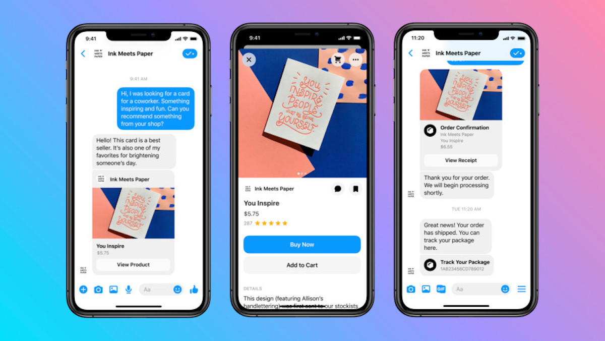 Integrazione con Messenger e WhatsApp